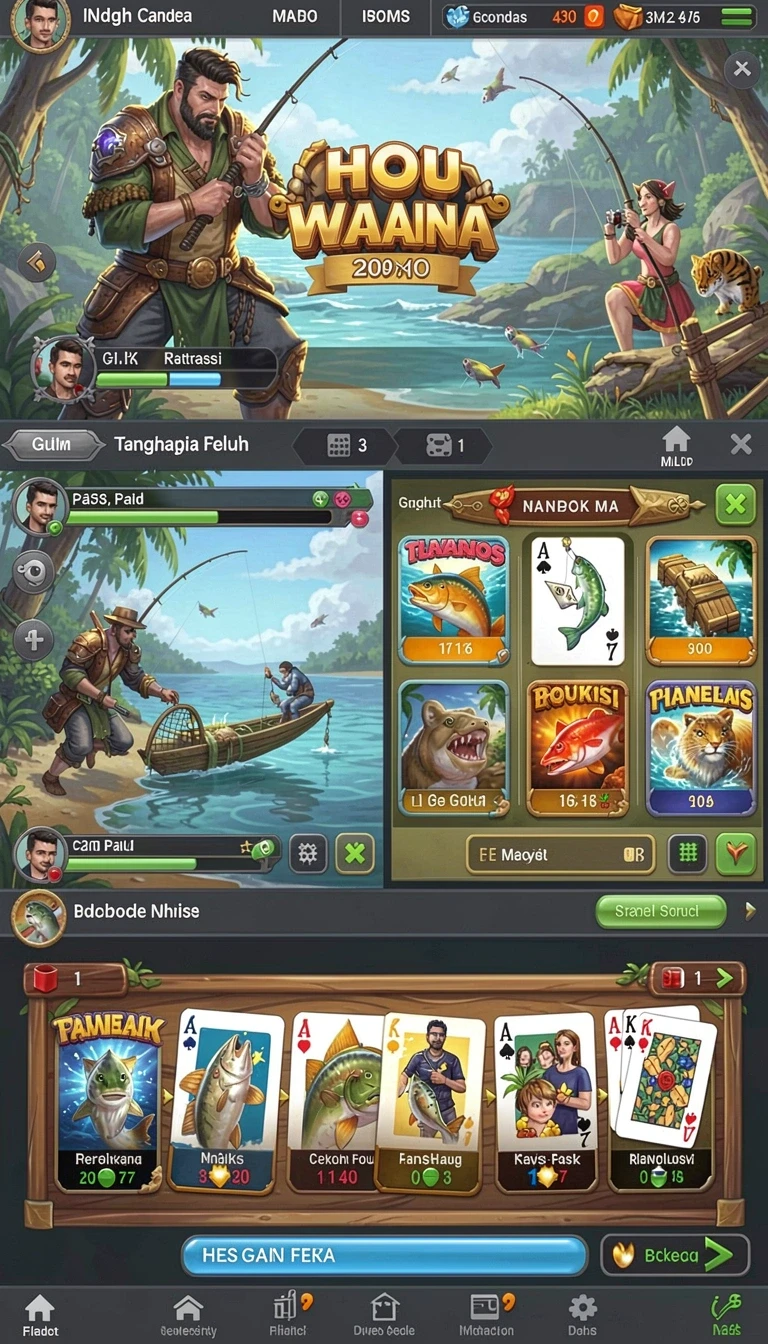 Beragam pilihan permainan menarik dalam aplikasi Download qq1221 APK Terbaru untuk HP Android.