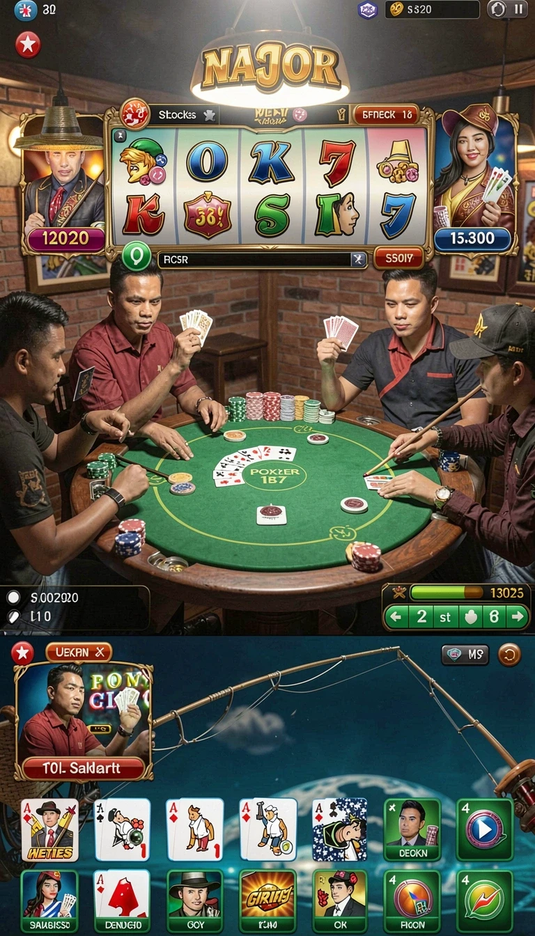 Beragam pilihan permainan menarik dalam aplikasi Download ormastoto APK Terbaru Full Version.